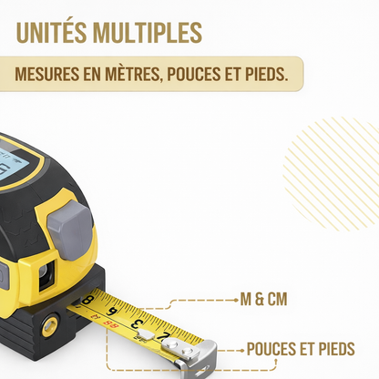 Mètre laser MultiMesure 3 en 1™ - Inovia