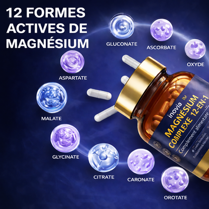 Complexe de magnésium 12-en-1 — 700 mg
