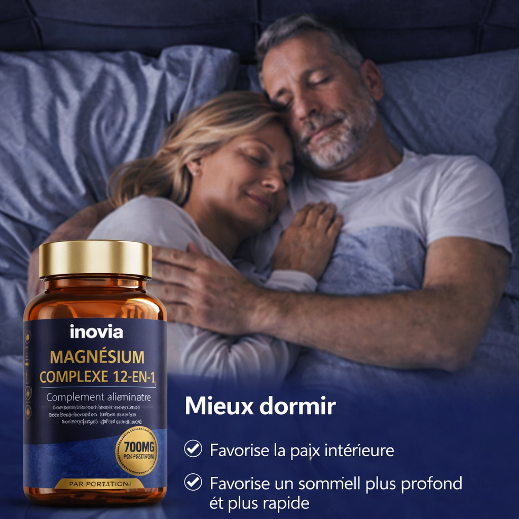 Complexe de magnésium 12-en-1 — 700 mg