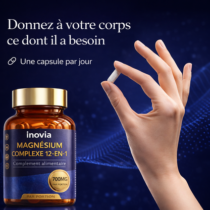 Complexe de magnésium 12-en-1 — 700 mg