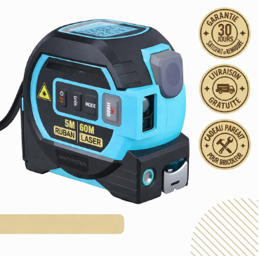 Mètre laser MultiMesure 3 en 1™ - Inovia