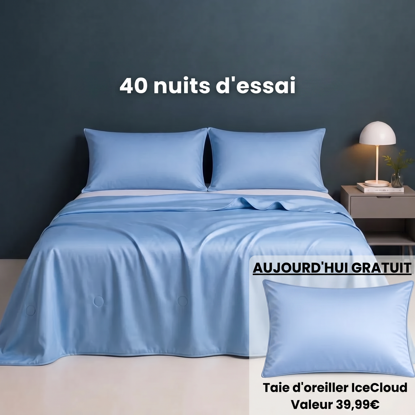Couverture InoviaFresh® – Couverture rafraîchissante pour les nuits chaudes d'été