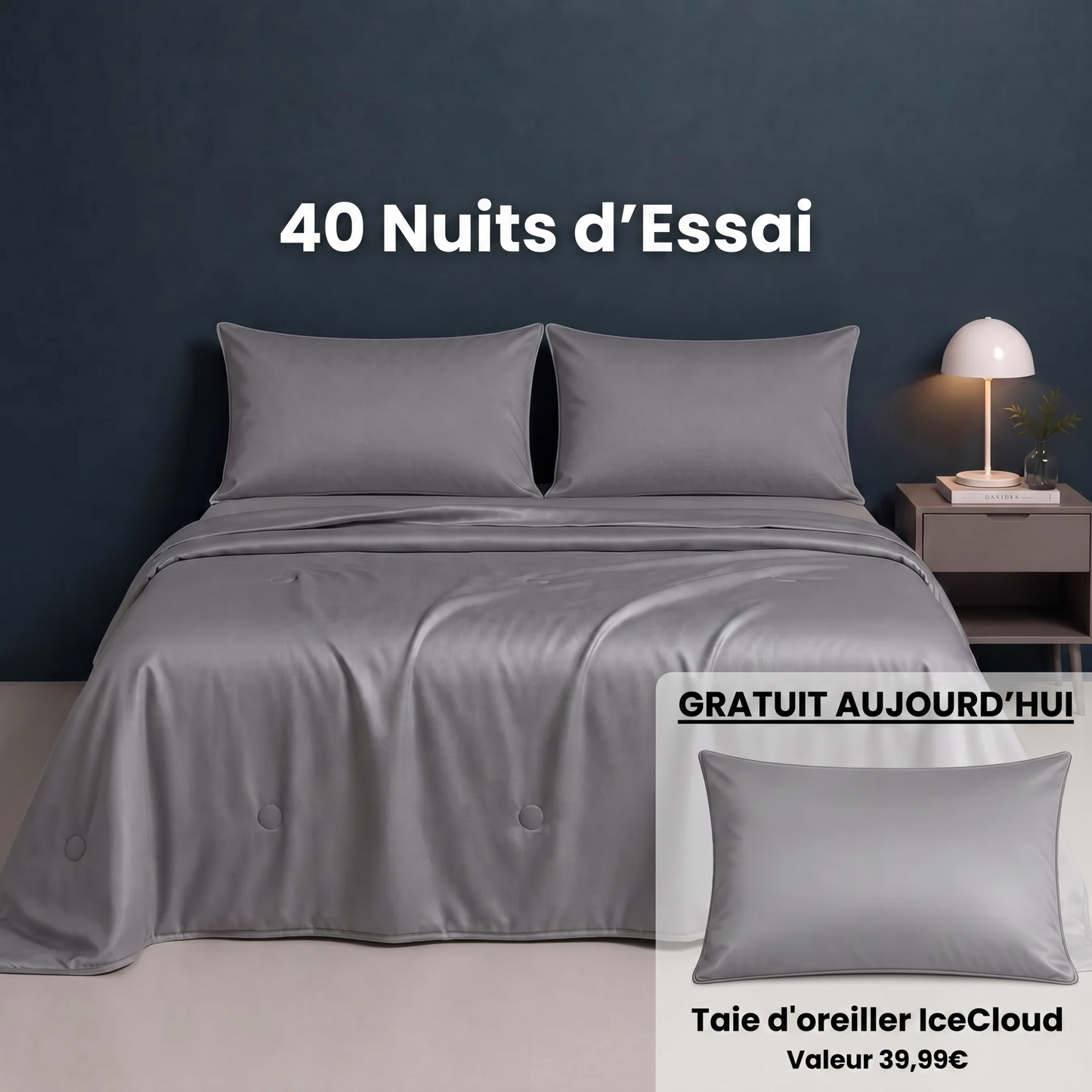 Couverture InoviaFresh® – Couverture rafraîchissante pour les nuits chaudes d'été