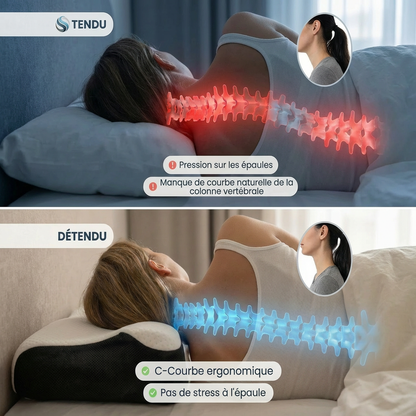 Soutien optimal pour les dormeurs latéraux - Inovia