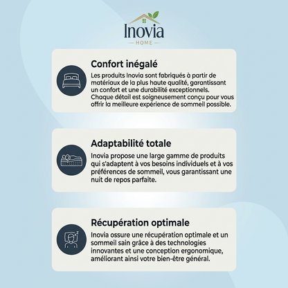 Soutien optimal pour les dormeurs latéraux - Inovia