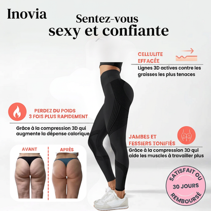 Leggings 3D Inovia – Redéfinissez votre silhouette sans effort