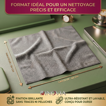 Chiffon Magique en Microfibre -  Inovia (Lot de 4 pièces)